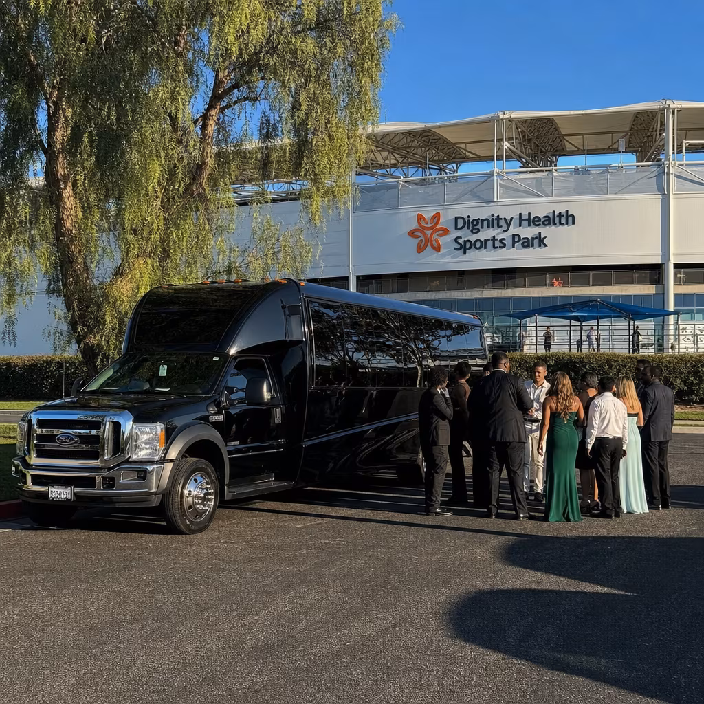Rent a Bus to Dignity Health Sports Park