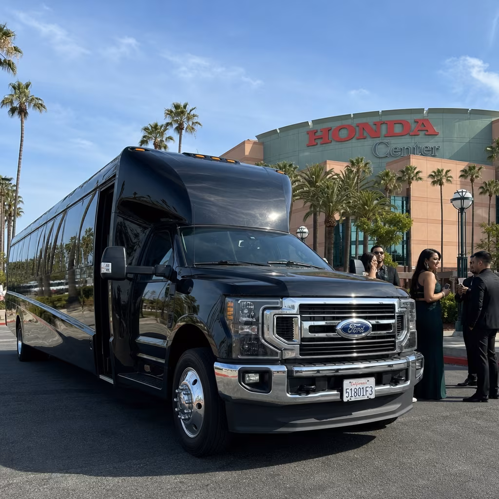 Rent a Bus to Honda Center