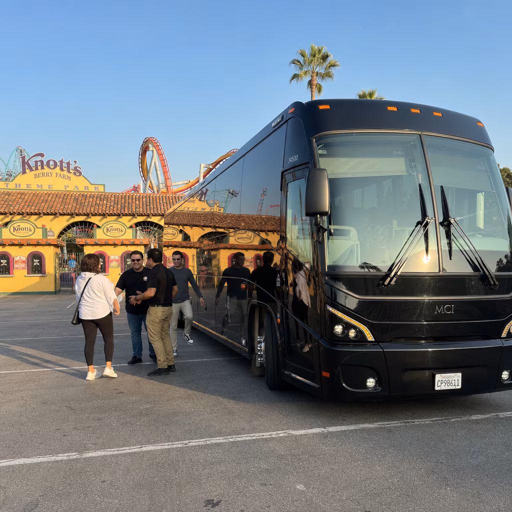 Rent a Bus to Knott's Berry Farm