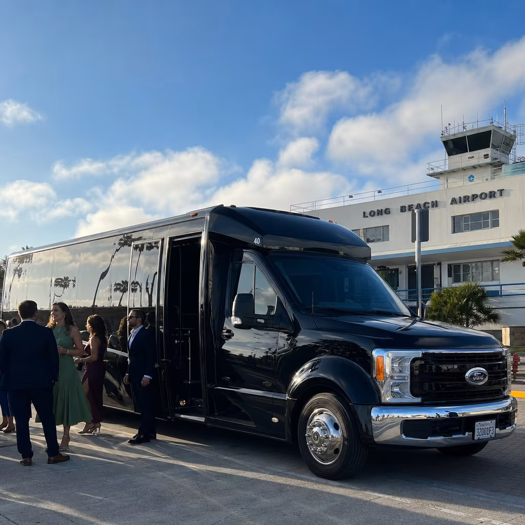 Rent a Bus to Long Beach Airport (LGB)