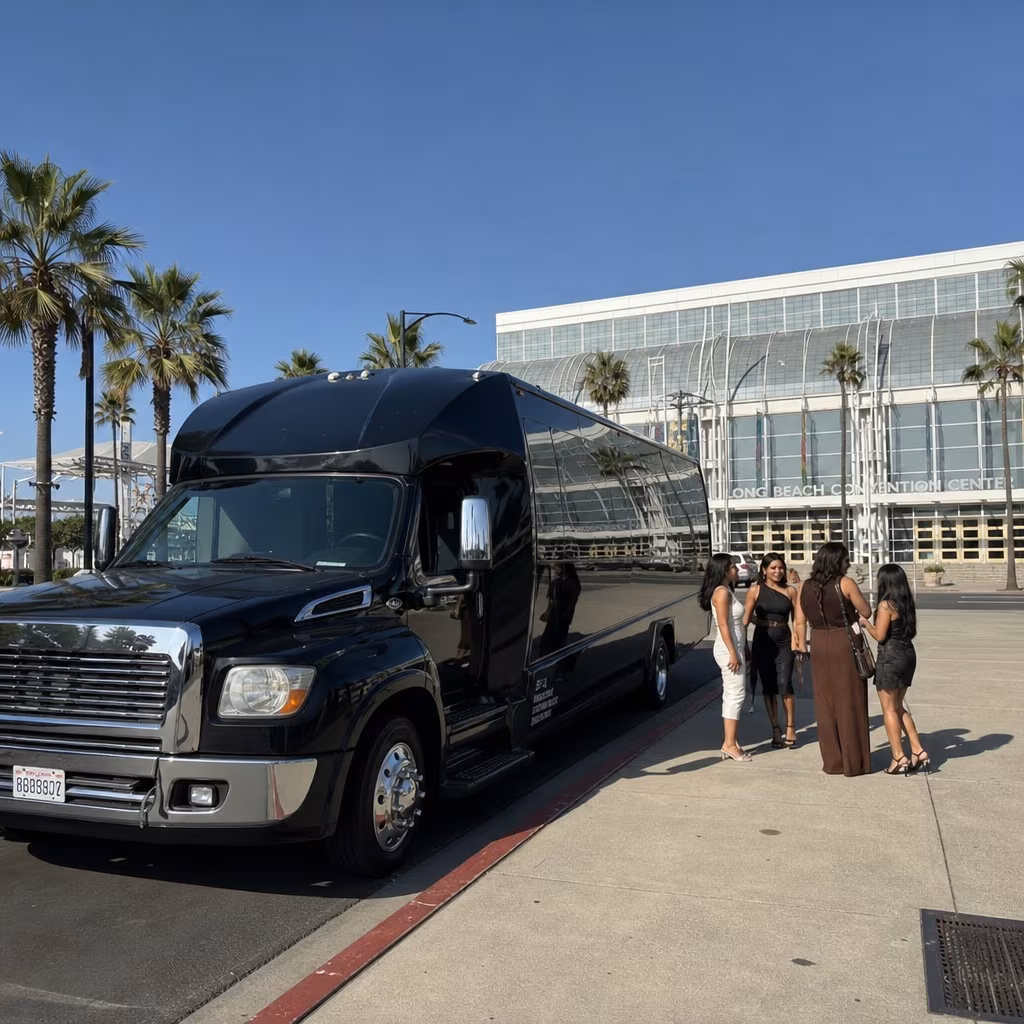 Rent a Bus to Long Beach Convention Center