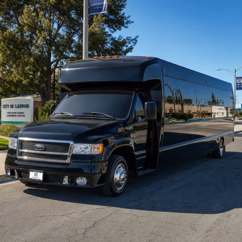 15 Passenger Party Bus Exterior