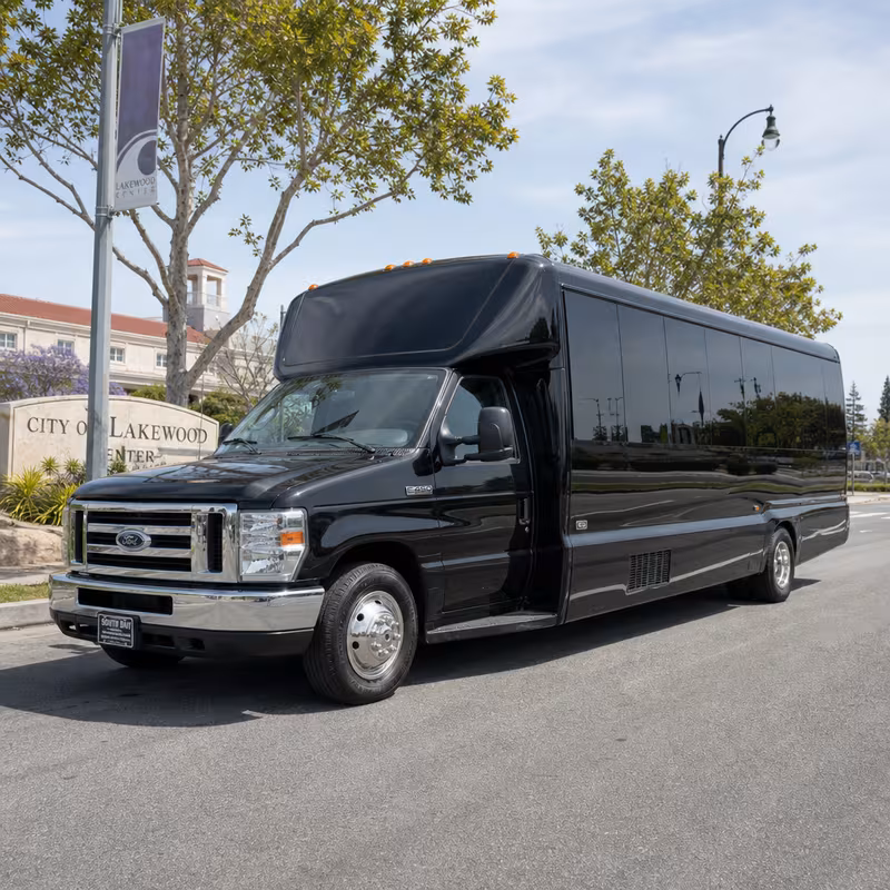 20 Passenger Party Bus Exterior