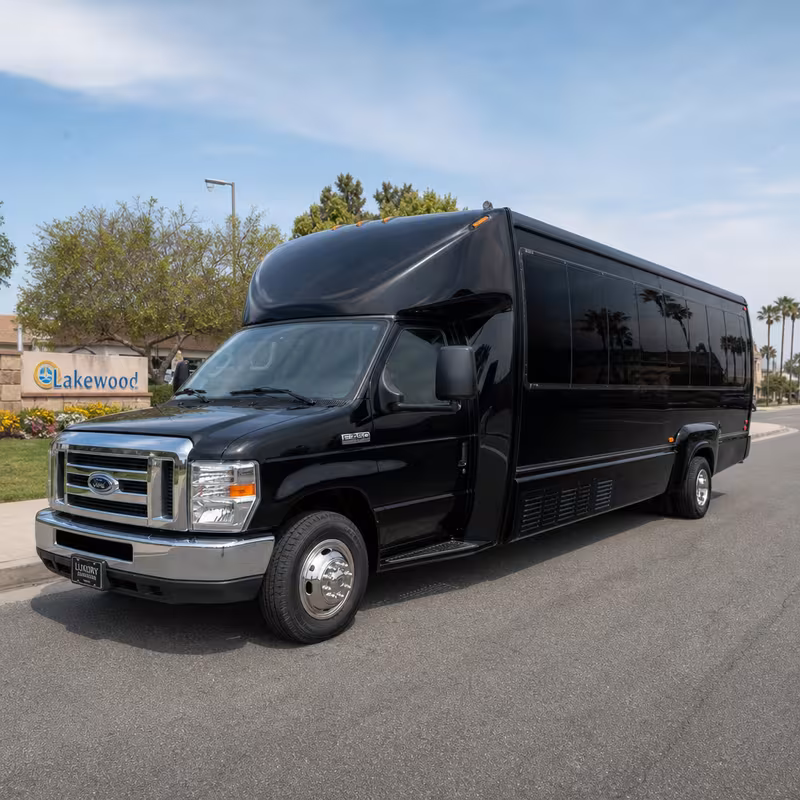 25 Passenger Party Bus Exterior