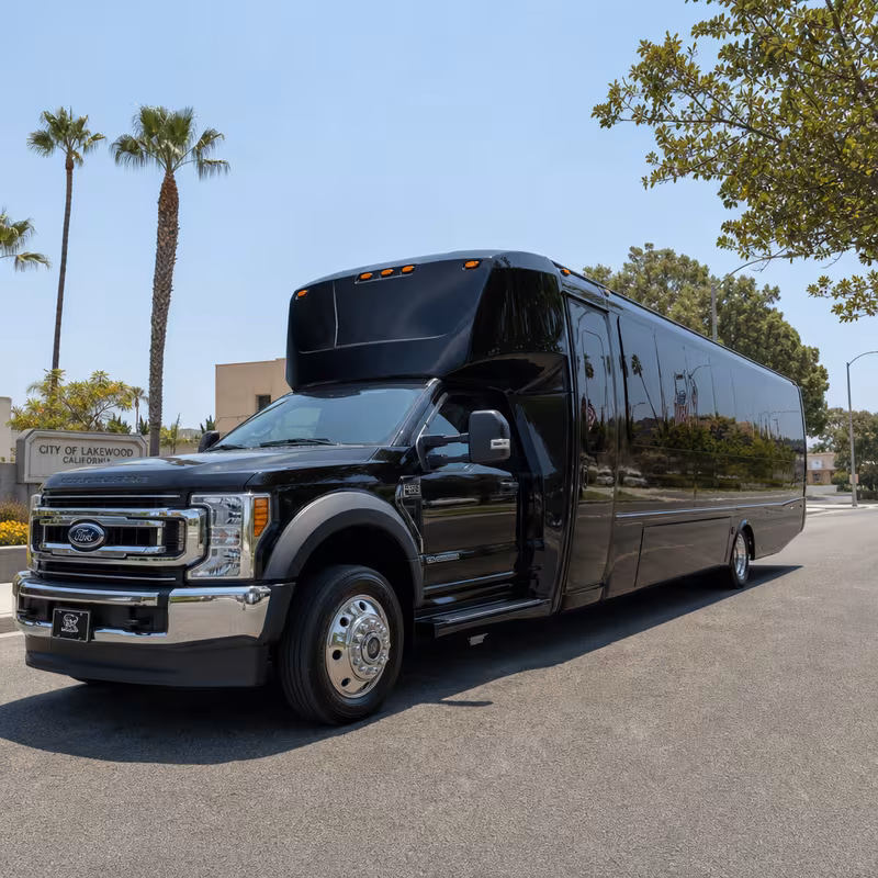 30 Passenger Party Bus Exterior