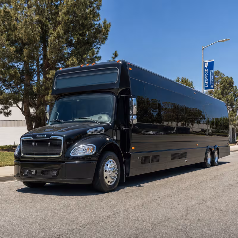40 Passenger Party Bus Exterior