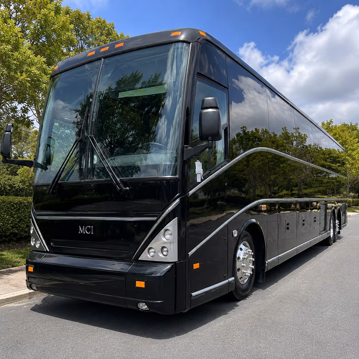 Lakewood Airport Shuttle & Transportation party bus exterior