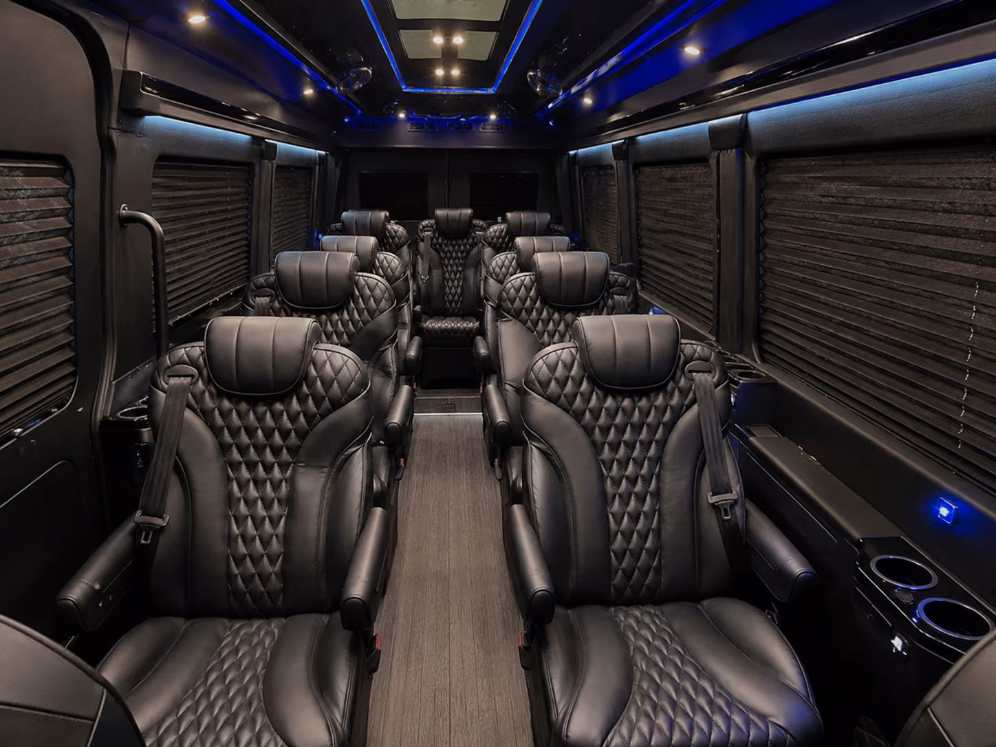 Lakewood Airport Shuttle & Transportation party bus exterior