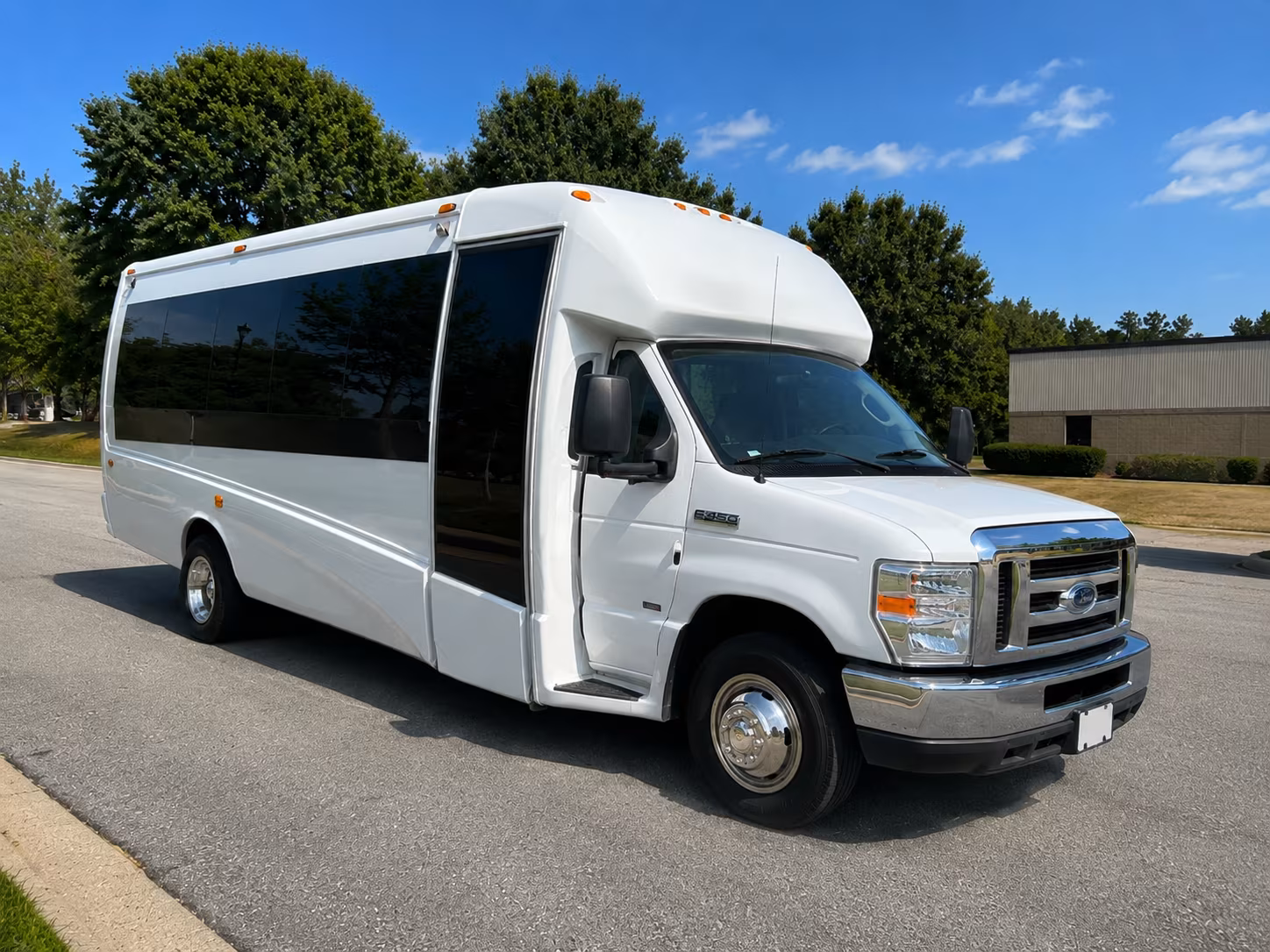 Lakewood Airport Shuttle & Transportation party bus exterior