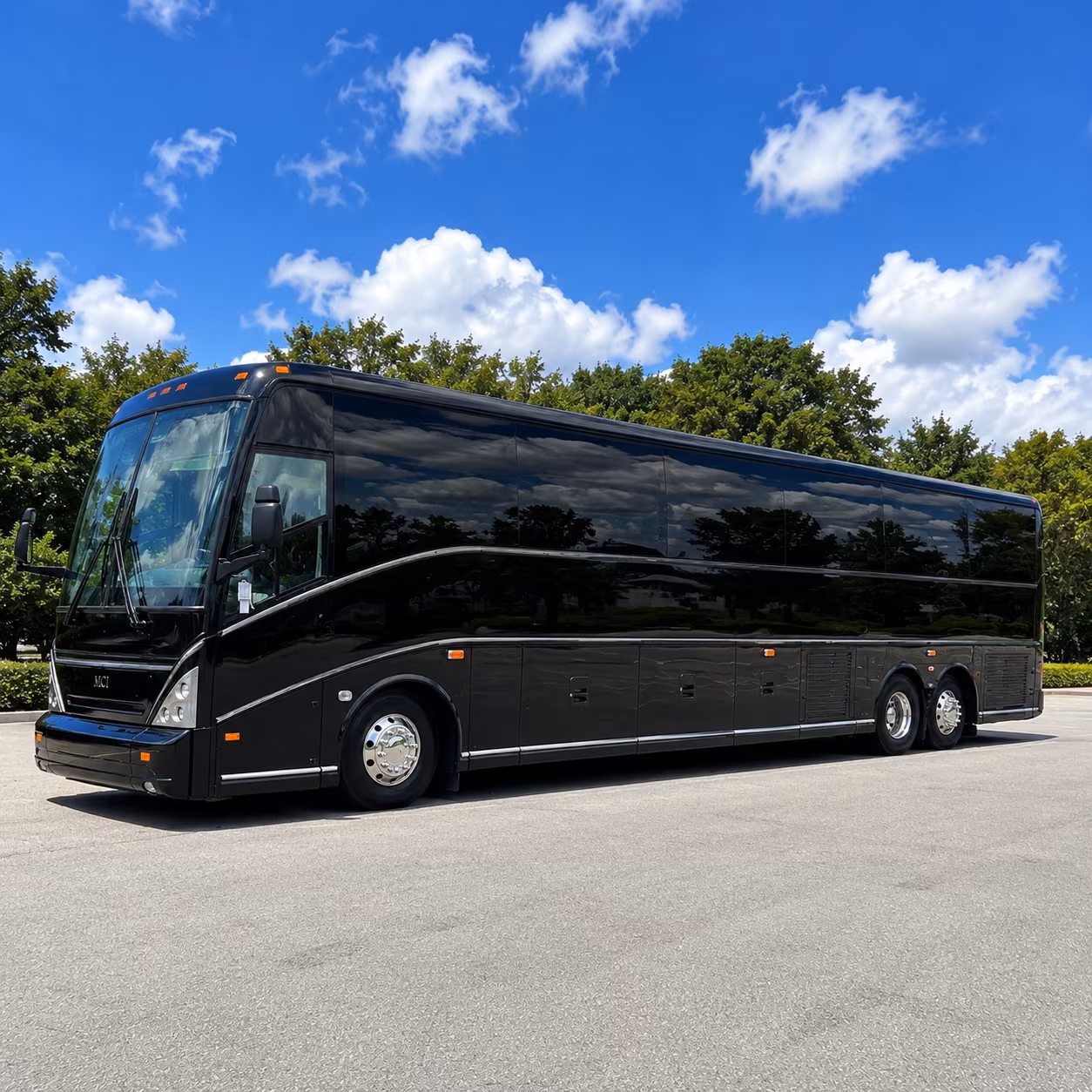 Lakewood Airport Shuttle & Transportation party bus interior