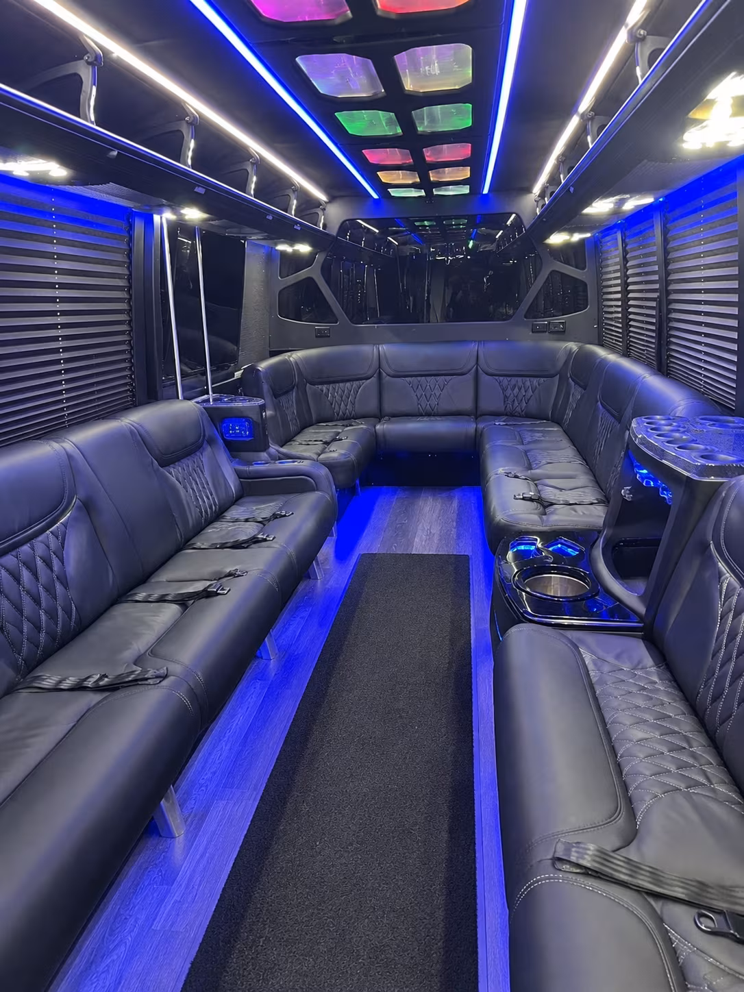 Lakewood Bachelor & Bachelorette Transportation party bus exterior