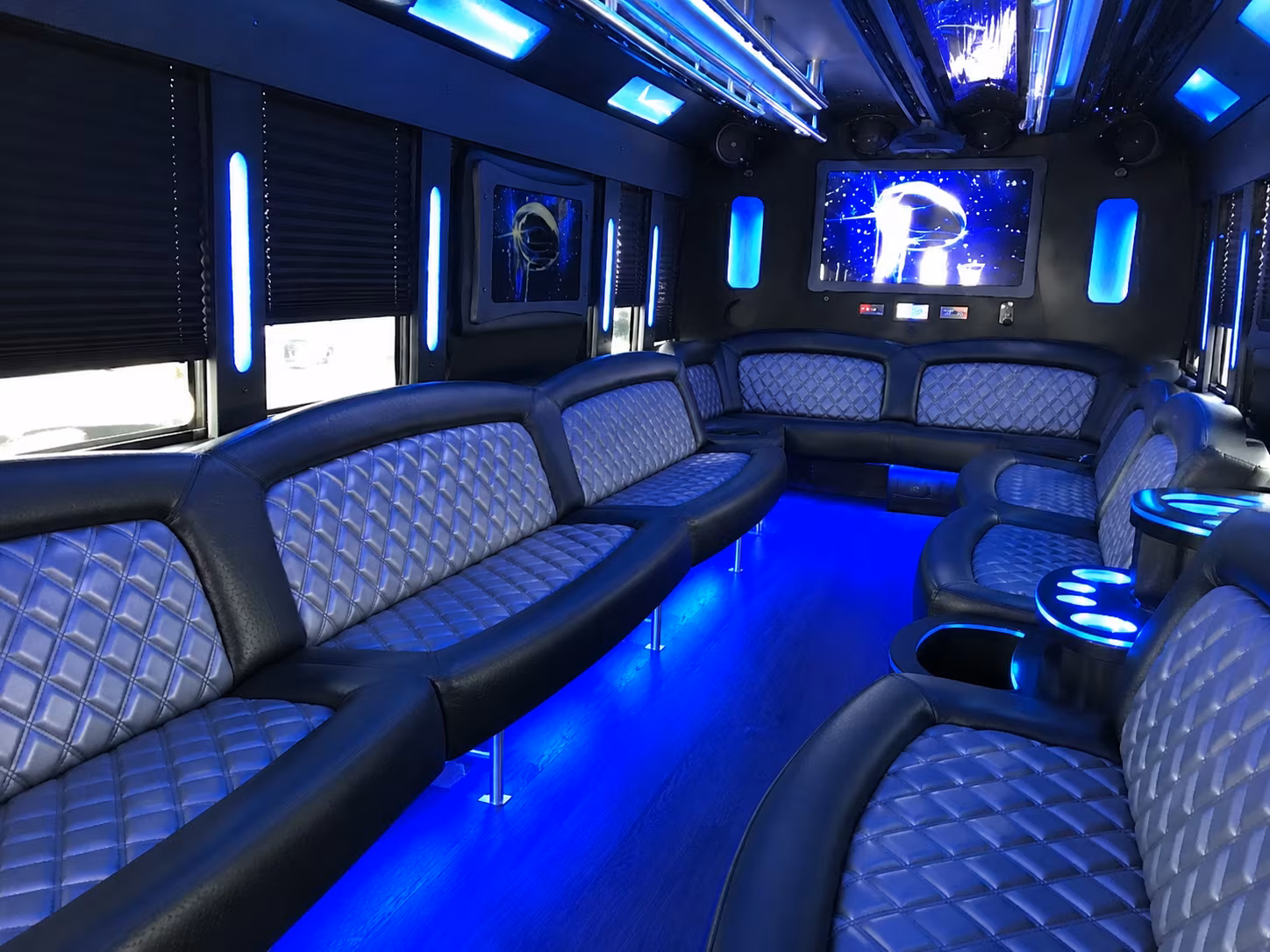 Lakewood Bachelor & Bachelorette Transportation onboard seating