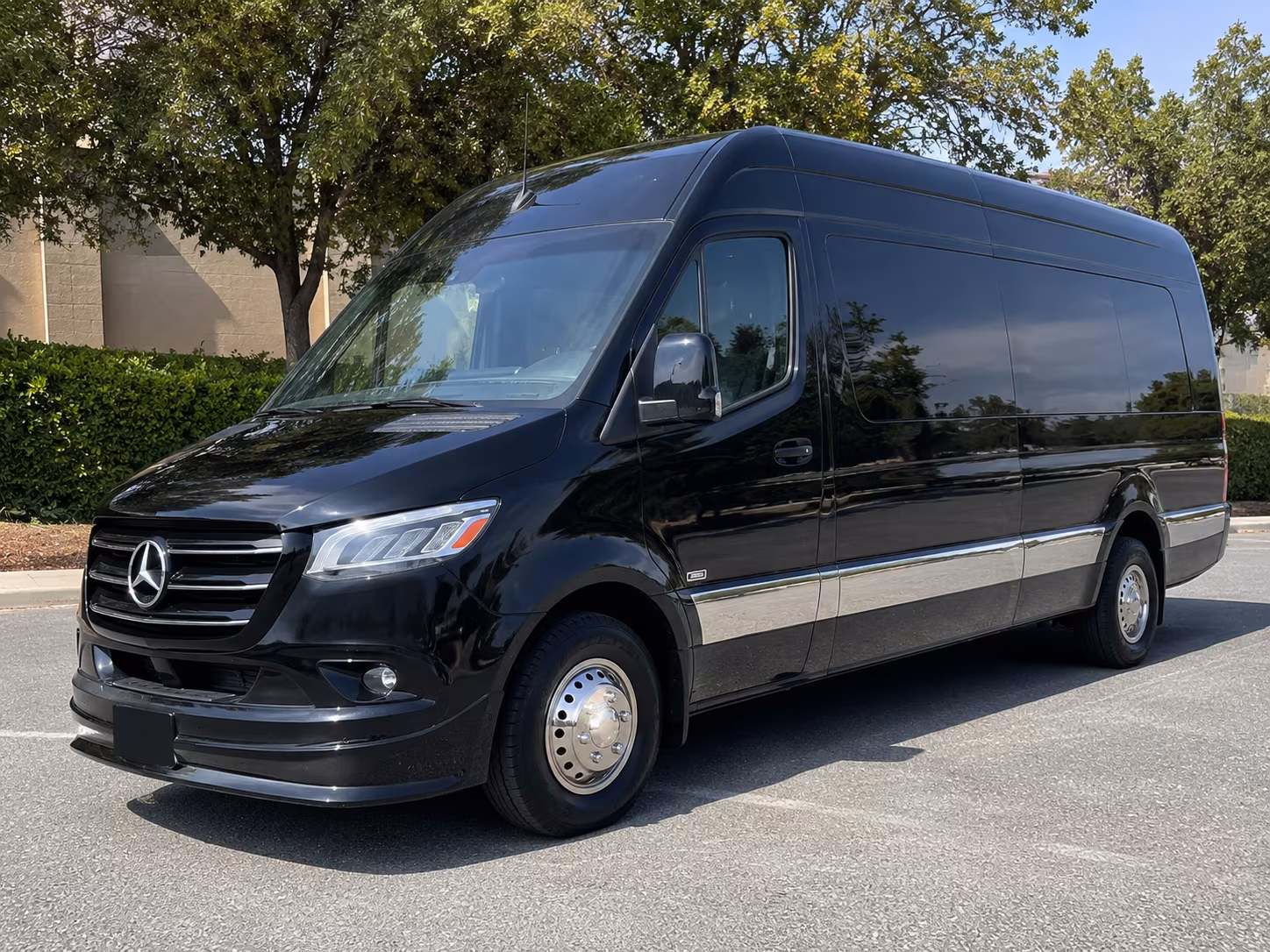 Lakewood Corporate Transportation party bus exterior