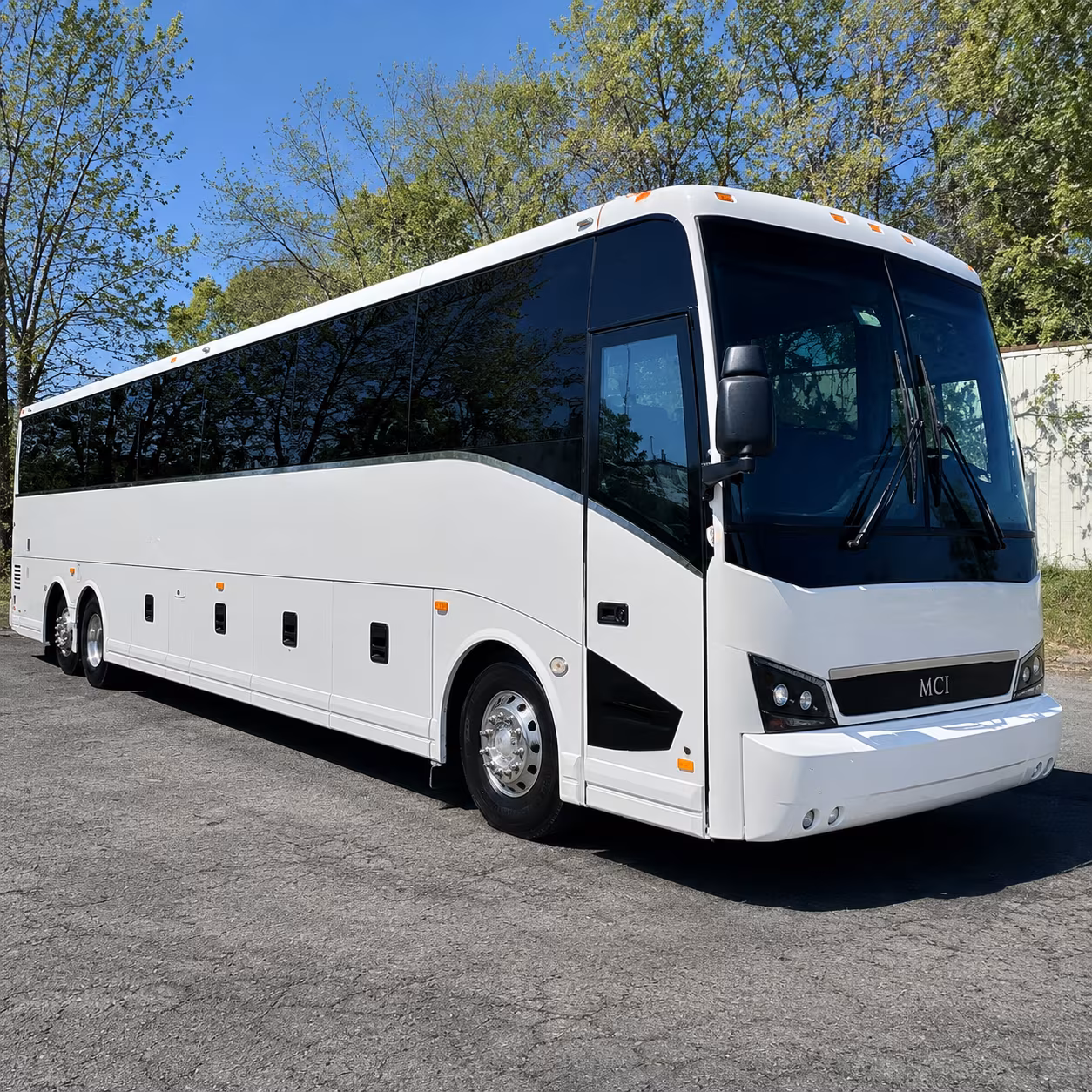 Lakewood Corporate Transportation party bus exterior