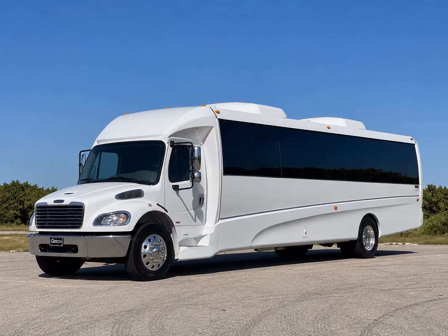 Lakewood Private Event Transportation party bus interior