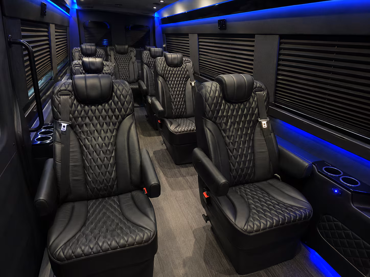 Lakewood School Event Transportation party bus exterior