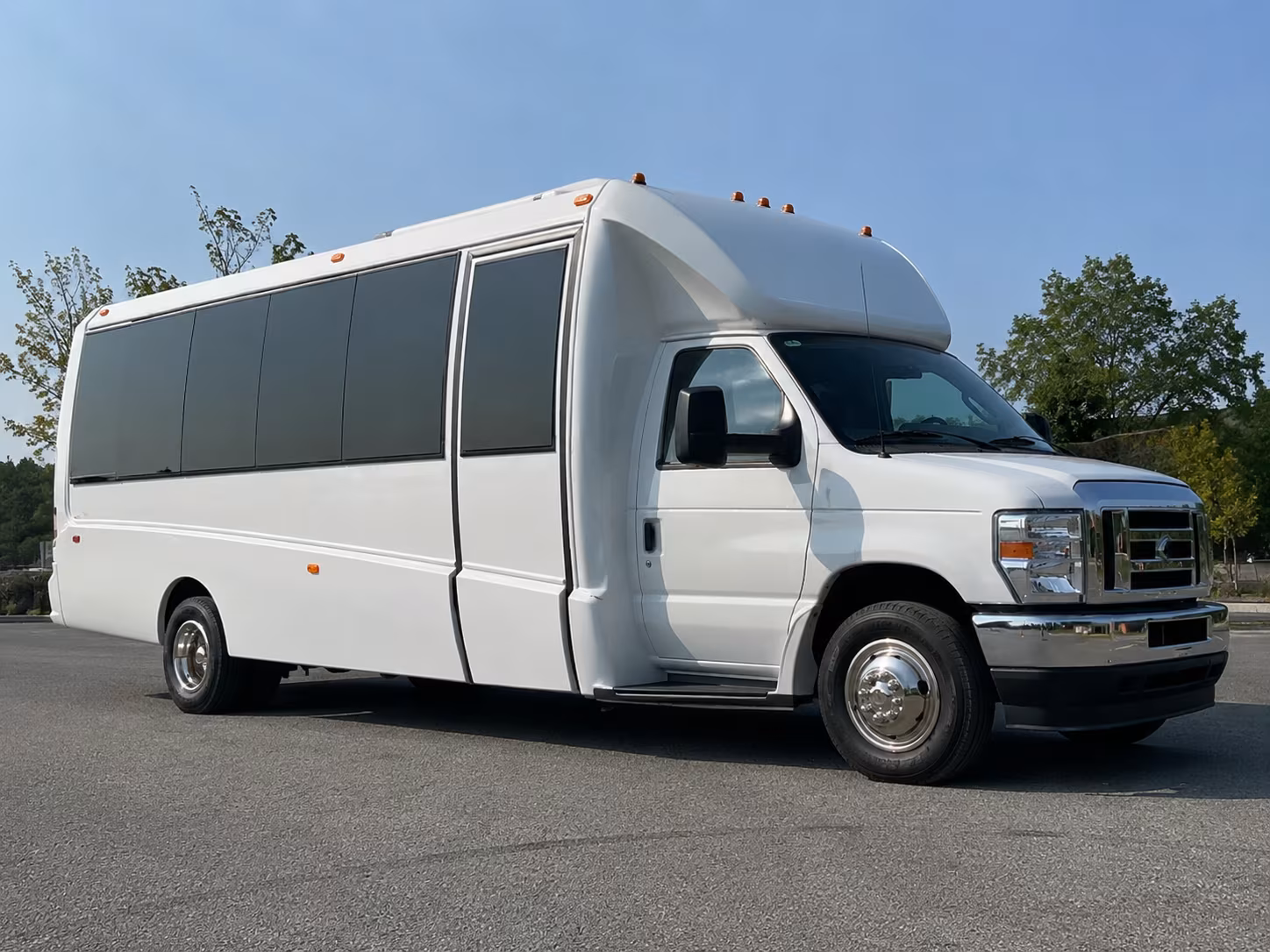 Lakewood Sporting Event Transportation party bus exterior