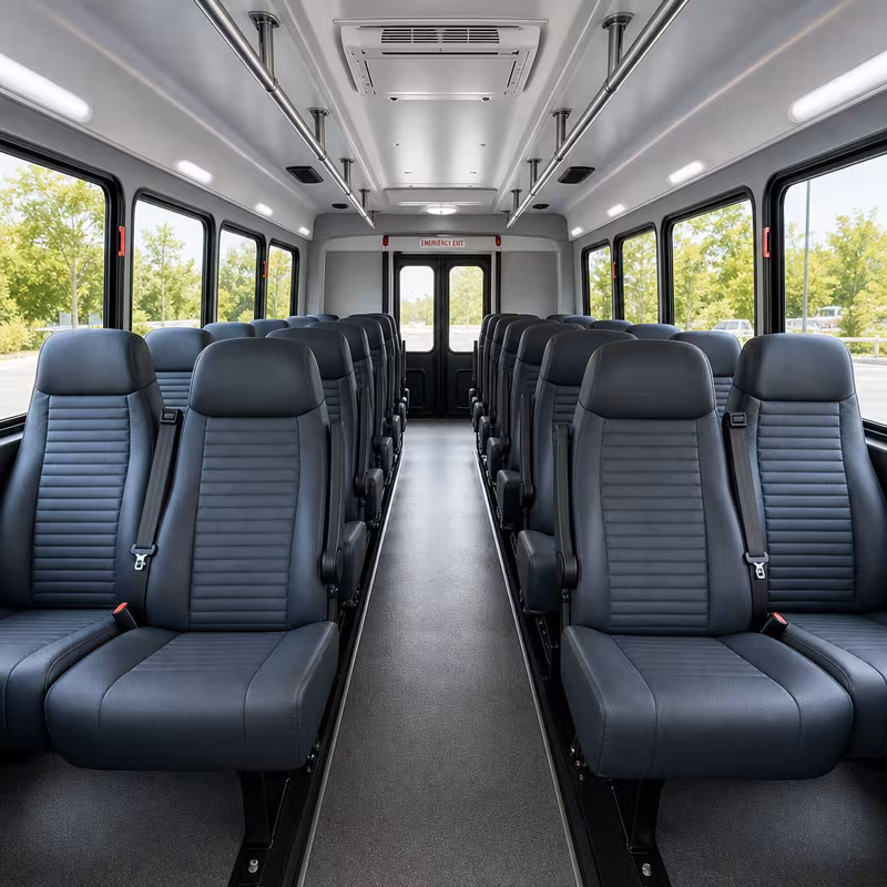 minibus interior