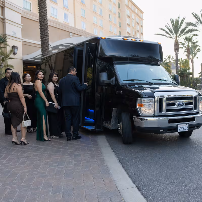 Private event transportation
