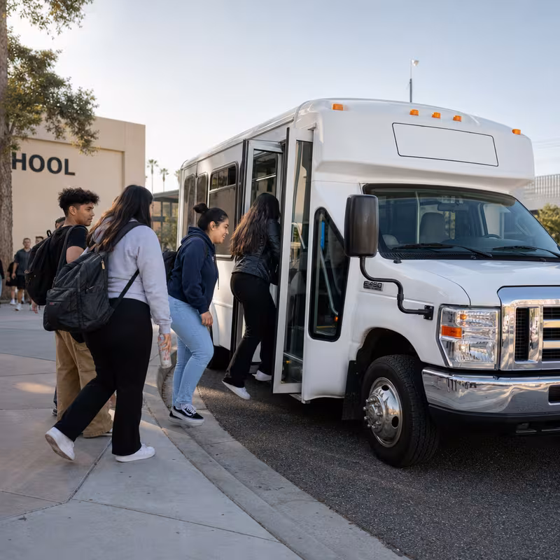 School event transportation